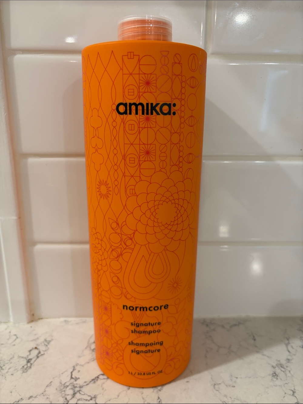 amika Normcore Signature Shampoo 1 Liter Bottle